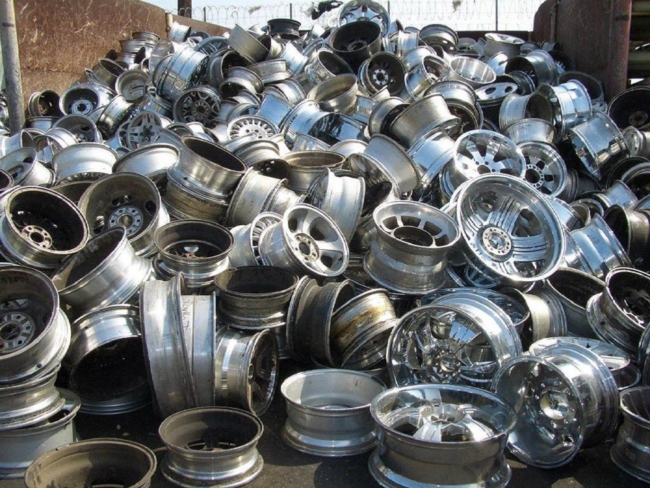 Aluminum Wheel Scrap