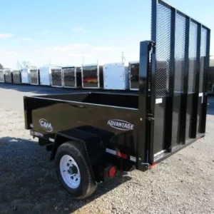 CAM Superline 5 x 8 Dump Trailer – Landscape Gate - Image 3