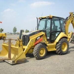 Caterpillar 420E backhoe loader