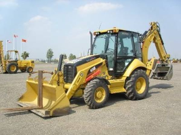 Caterpillar 420E backhoe loader