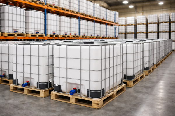IBC Tanks in Warehouse