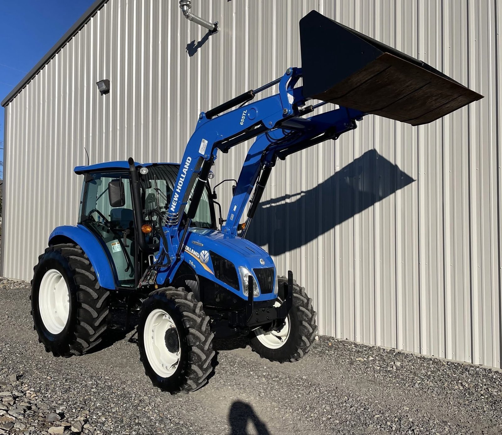 2021 New Holland T4.75 Hours 4x4 75 HP TRACTOR