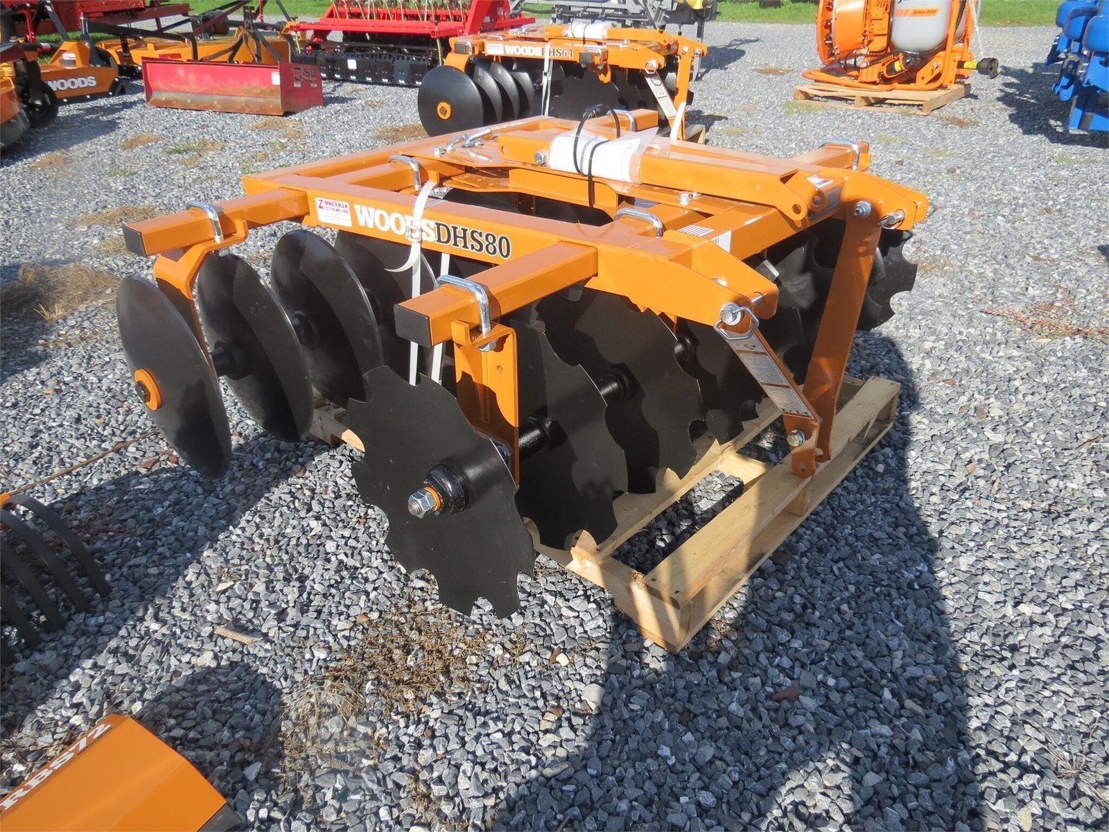 New 2022 Woods DHS80 Discs