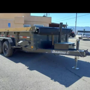 New 2023 Diamond C MDT7712 Dump Trailer