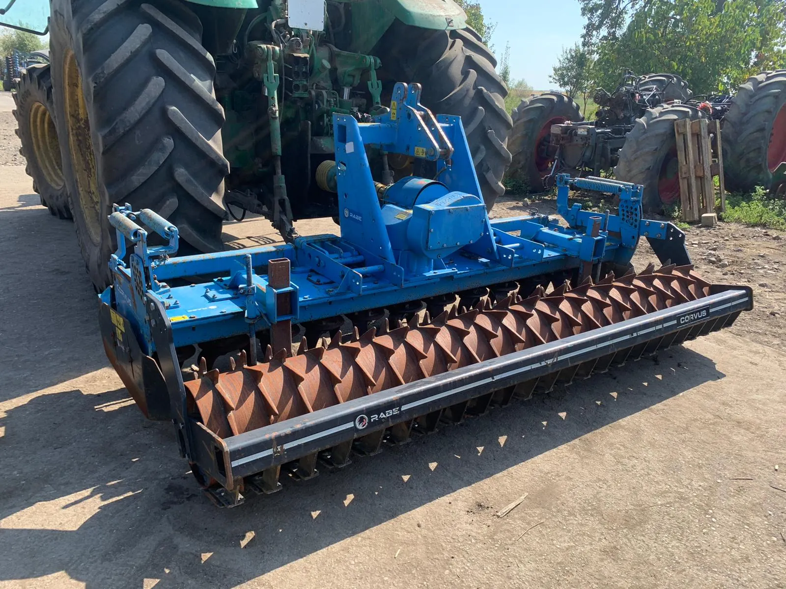 Rabe Corvus PKE 3011 Rotary harrow, Agricultural Tiller