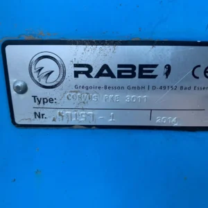 Rabe Corvus PKE 3011 Rotary harrow, Agricultural Tiller - Image 5