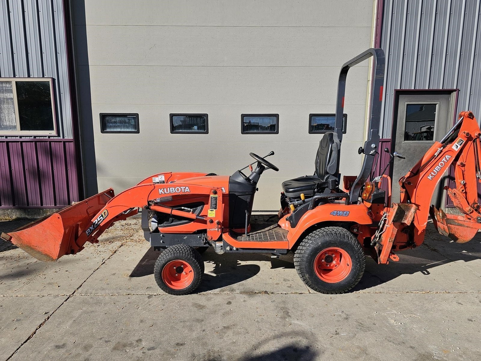 Used 2015 Kubota BX25D Backhoe Loader