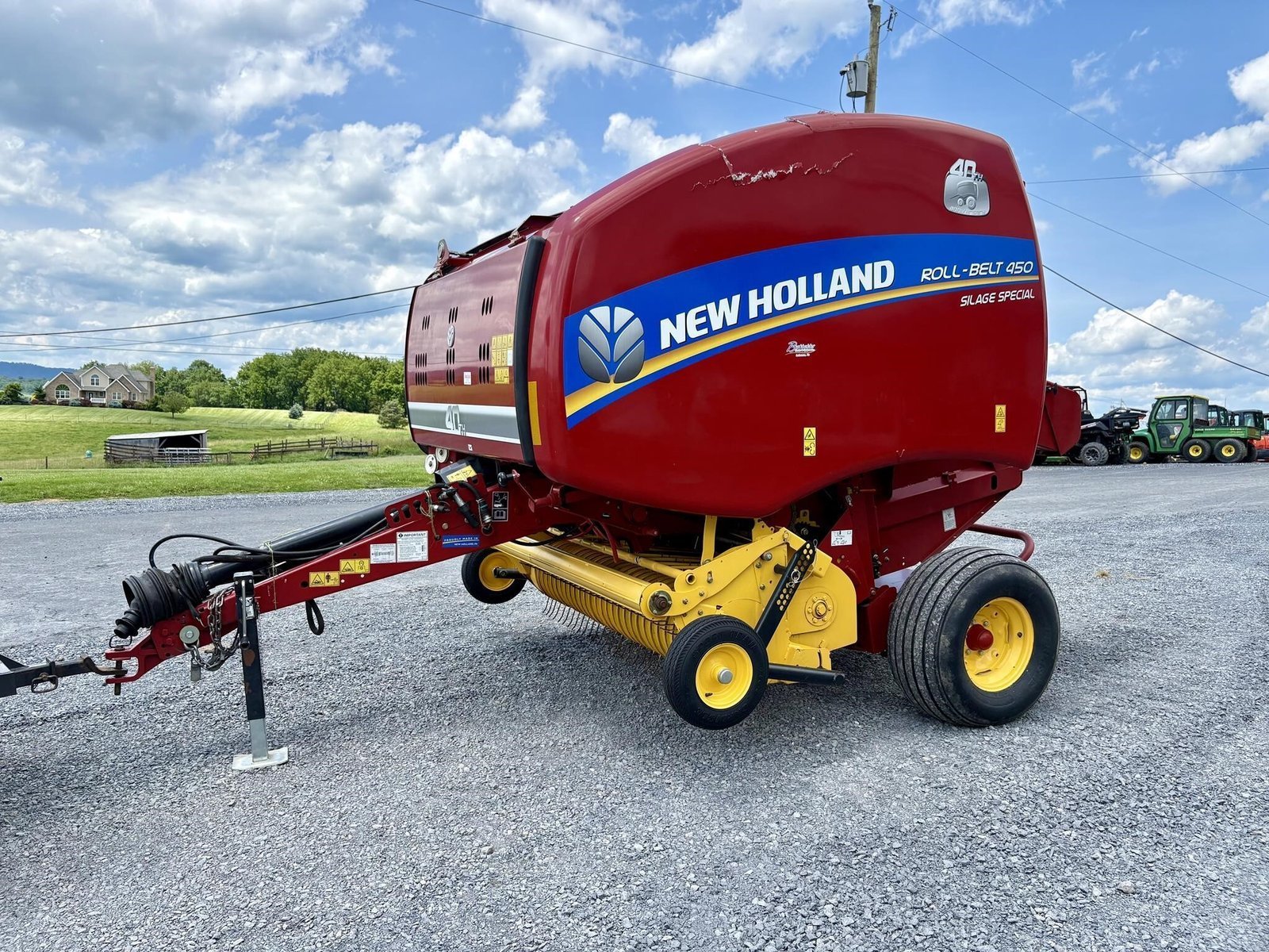 Used 2015 New Holland ROLL-BELT 450 Baler