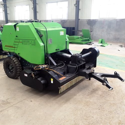 Round Straw Hay baler