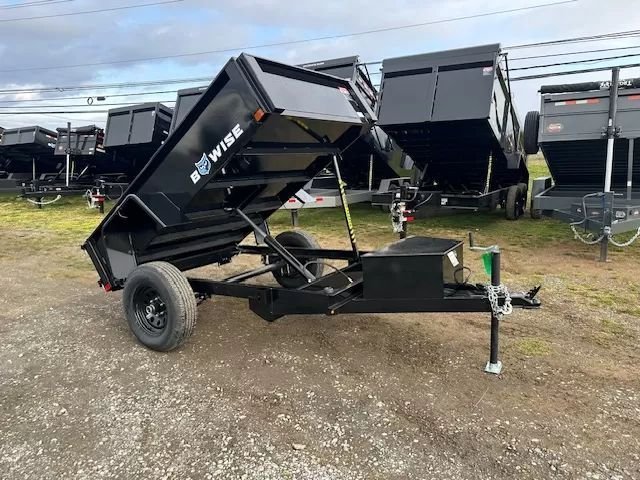 hydraulic 5 x 8 Dump Trailer – 5K Spreader Gate
