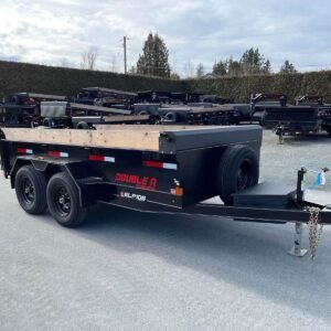 Lamar 83X16 Heavy Duty (14K) Gooseneck Dump Trailer - 6 Cylinder - Image 4