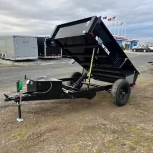 hydraulic  5 x 8 Dump Trailer – 5K Spreader Gate - Image 5
