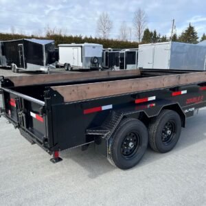 Lamar 83X16 Heavy Duty (14K) Gooseneck Dump Trailer - 6 Cylinder - Image 3