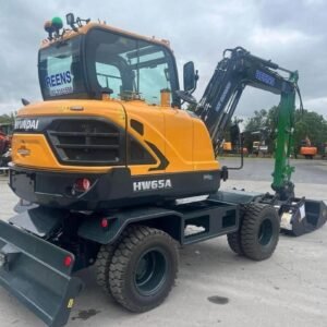 New Hyundai HW65A Wheeled Excavator