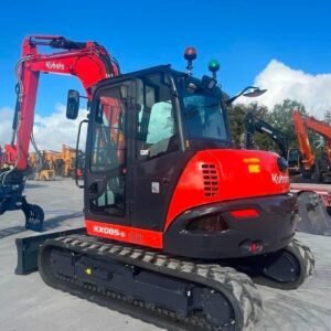 KX085-5 Hydraulic Excavator & Daemo DMR160 Rotating Grapple - Image 3