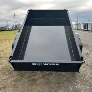 hydraulic  5 x 8 Dump Trailer – 5K Spreader Gate - Image 3