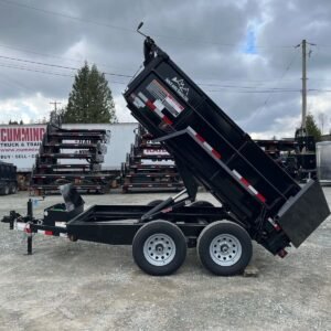 hydraulic dump trailer 7′ X 10′ Dump w/ 26″ Walls - Image 5